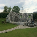 Carlow granite, dry stone wall