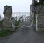Whitechurch Church Rathfarnham, stone wall 